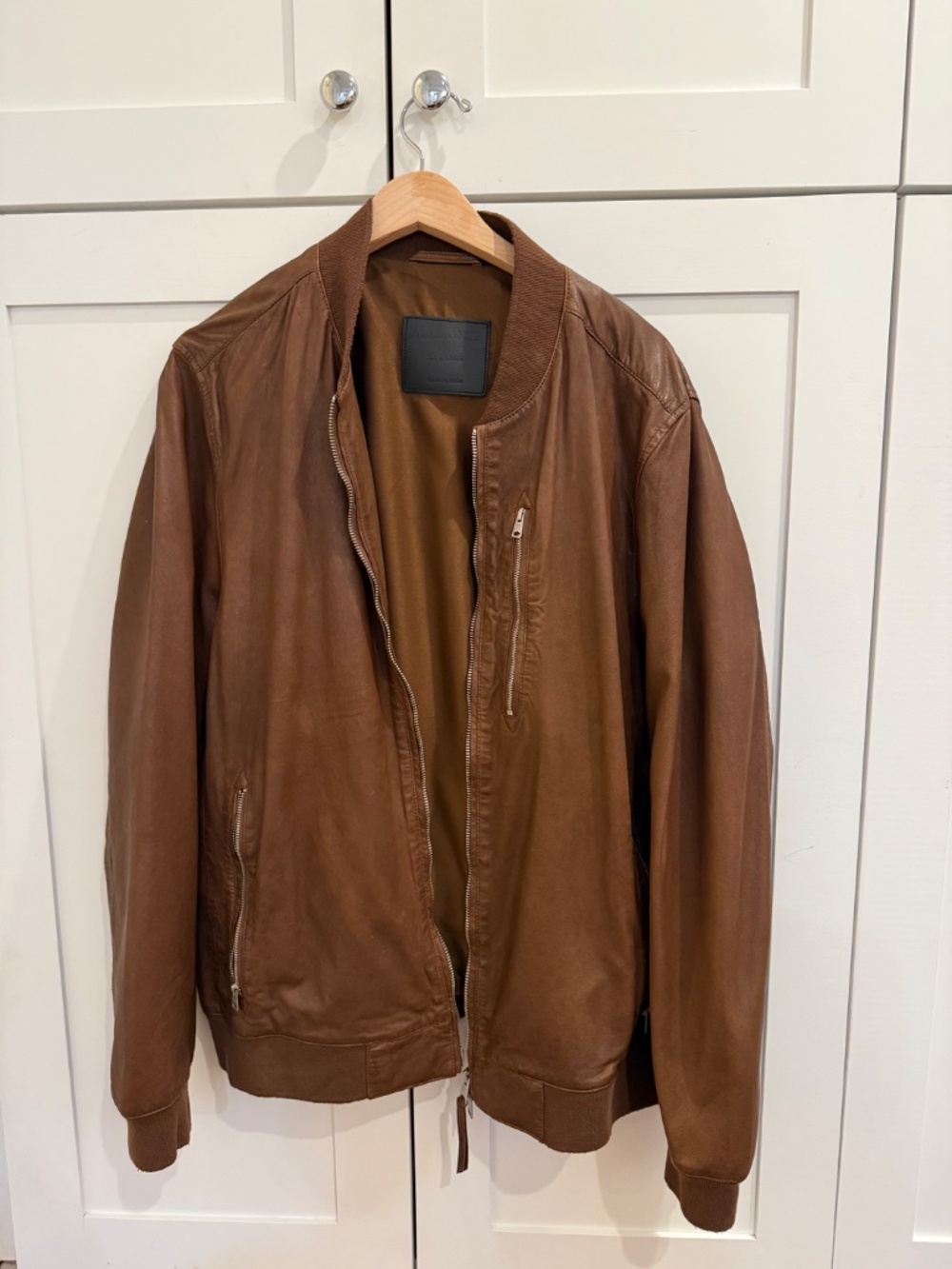 All Saints Men Bomber Jack - sz XXL - Picture 2 of 4